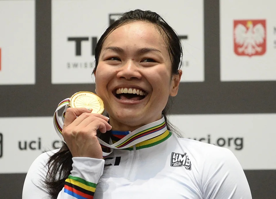 4  重返狀態的李慧詩，在2019年波蘭世錦賽上奪雙料冠軍，成為香港單車史第一人。.jpg.jpg