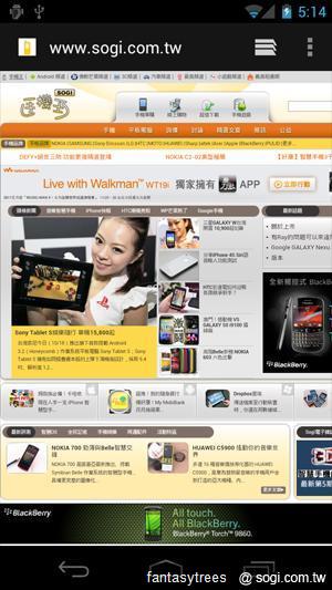 21.瀏覽器部份，基本的快速網頁縮放外，也支援 Google 瀏覽器的書籤同步，並能直接觀.png