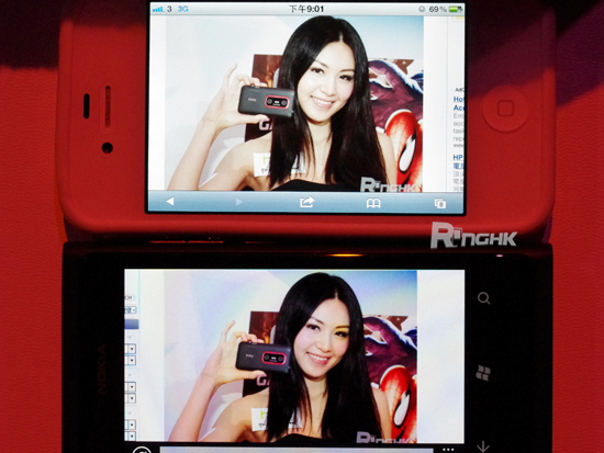 11.同 iPhone 4S 相比， Lumia 800 的層次感豐富更多.jpg