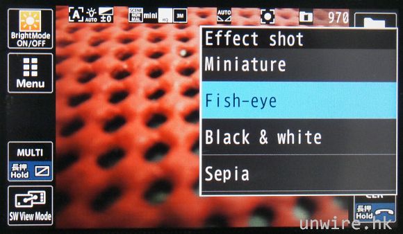 6.除了有臉部辨識，還附設了魚眼、微縮等拍攝特效.jpg