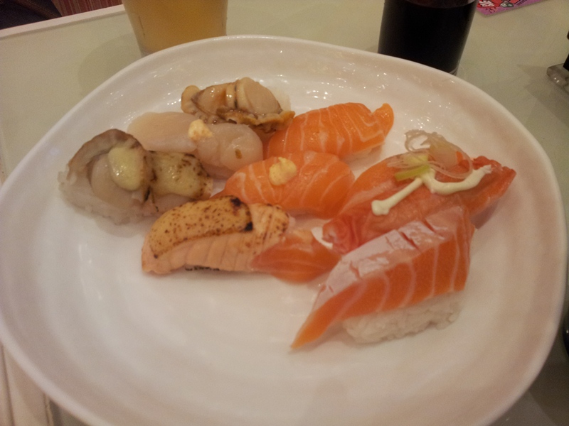 還可以，由其是厚切三文魚腩壽司