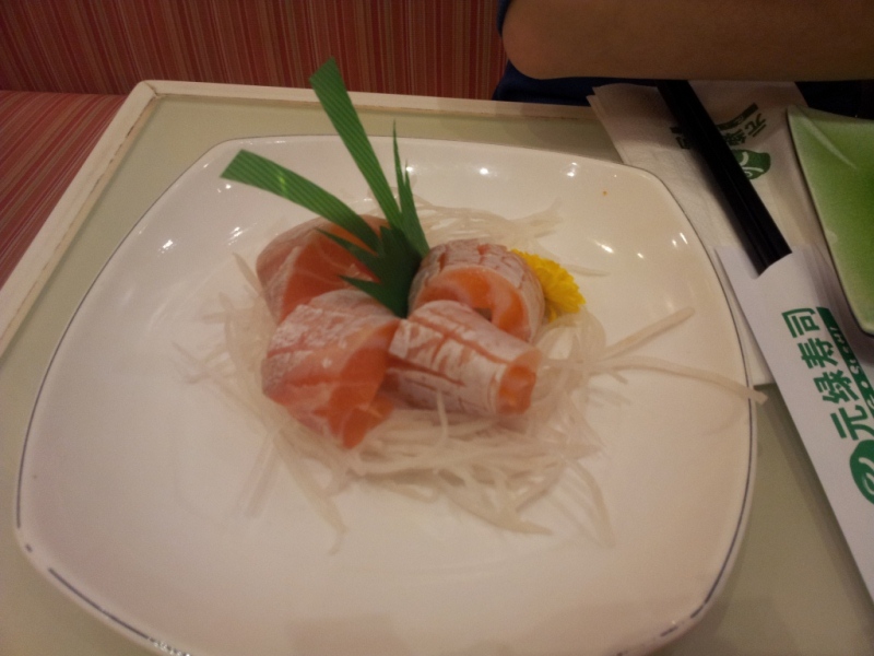 三文魚腩，夠凍!