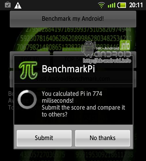 26.BenchMark Pi - 774 (分數越少越好).jpg