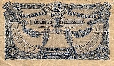 Belgium 1920 1 Franc B.jpg