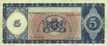 Curacao 1954 5 Gulden B.jpg