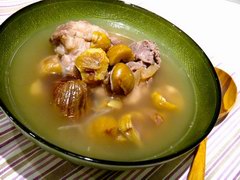 栗子鮮百合豬骨湯