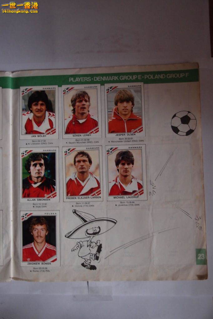 Players - Denmark and Poland.JPG