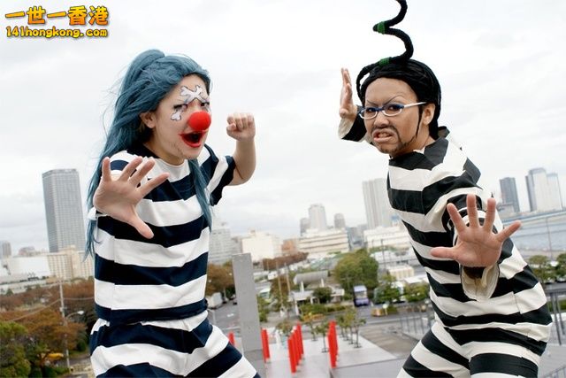 COSPLAY海賊王逃獄團隊Mr.3 Buggy01.jpg