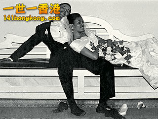 Obama after wedding