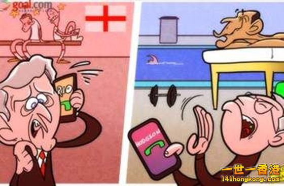 Goal.com 漫畫：英格蘭隊？里奧費迪南沒時間.jpg