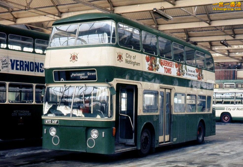 Damiler Fleetline 141 (MTV 141F), which is seen here in dual door form in the Ce.jpg