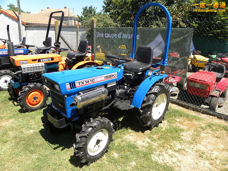 Iseki TX 1410 tractor--commons.wikimedia.org.jpg