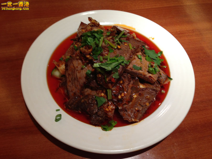 麻辣牛肉實物照