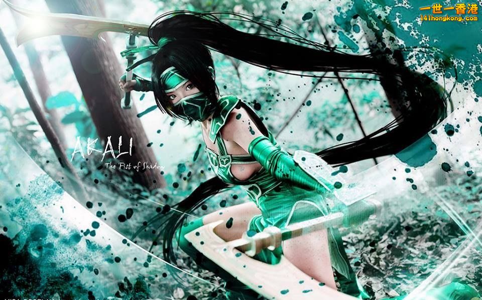 1英雄聯盟 阿卡莉by江佳儒02.jpg