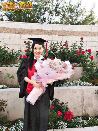 曾以E cup身材性感出擊的蔡慧敏，年前毅然離開娛樂圈，遠赴美國洛杉磯攻讀藝術學位，.jpg