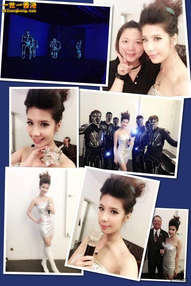 各大綜藝節目也會有她的身影~~~