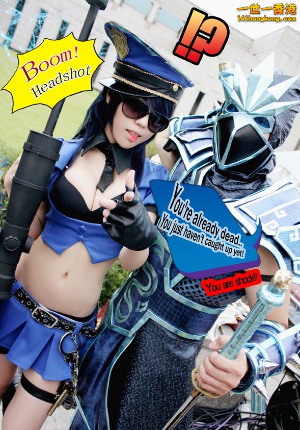 英雄聯盟火辣警花凱特琳by ekiholic02.jpg