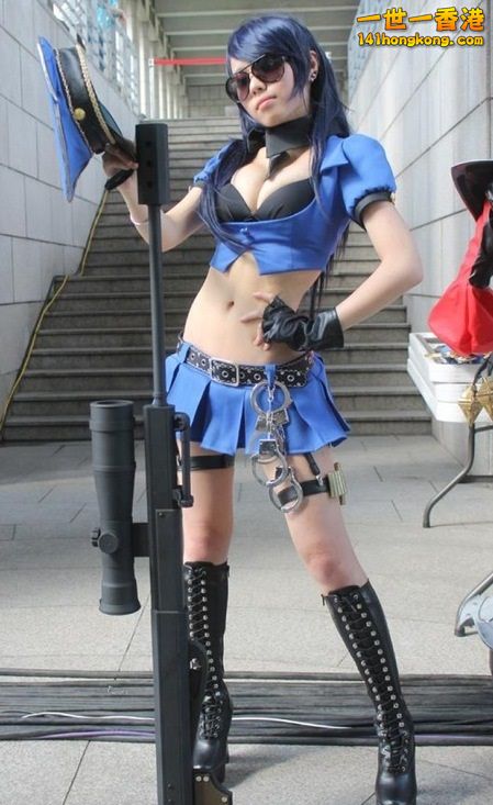 英雄聯盟火辣警花凱特琳by ekiholic08.jpg