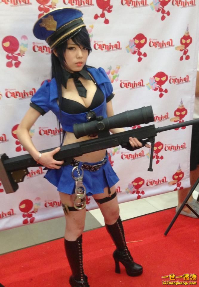 英雄聯盟火辣警花凱特琳by ekiholic11.jpg