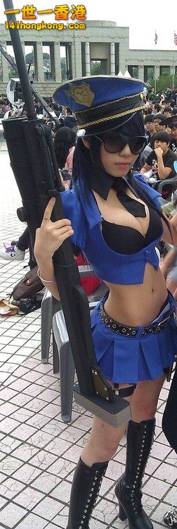 英雄聯盟火辣警花凱特琳by ekiholic09.jpg