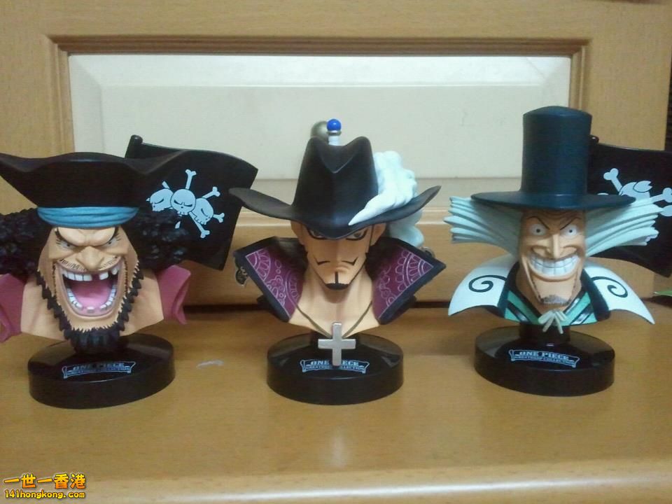 黑鬍子and米霍克and醫生希魯魯克