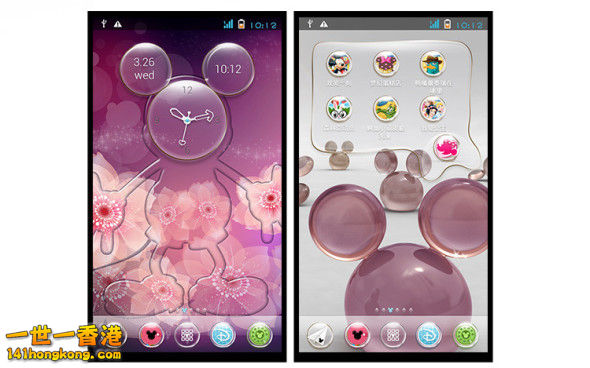 內置免費 Disney 專屬 Theme 及 Wallpaper.jpg