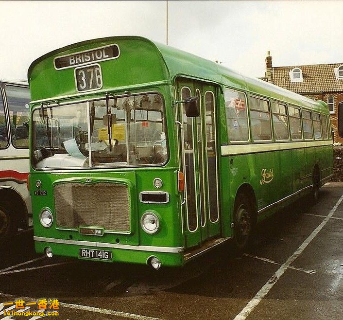 Bristol RE LL, RHT 141G, 1092 at Wells.jpg