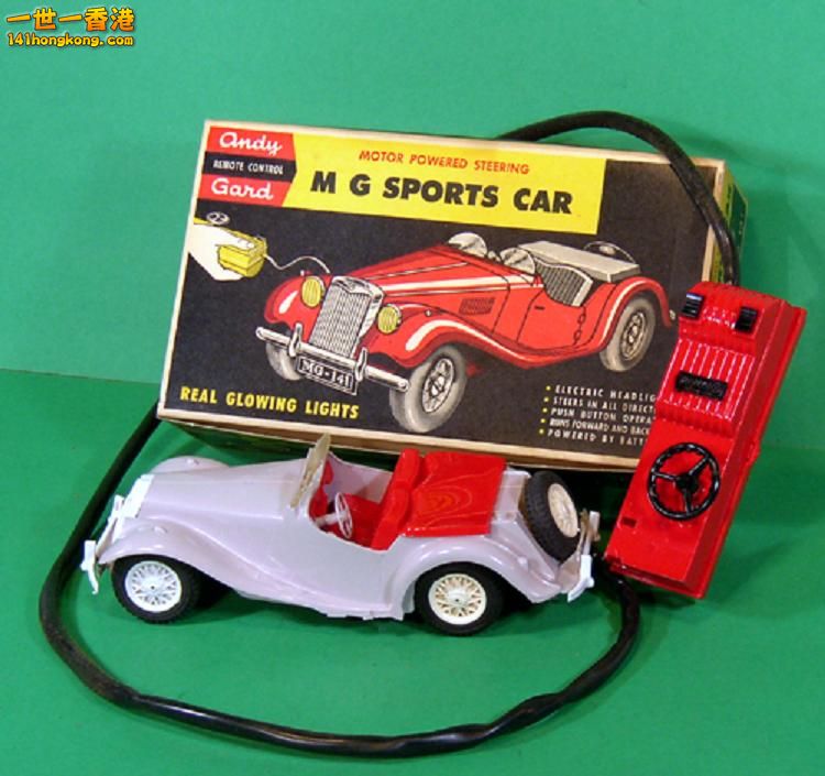 Andy Gard M G Sports Car No.141 Battery Operated Remote Control-momandpopstoys.com.jpg