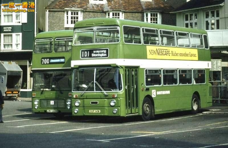 741 SUF 141N in Pool Valley, Brighton between runs on route 101.jpg