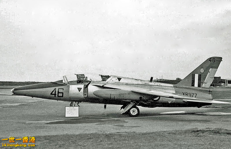 1967年皇家空軍第4飛行訓練學校的Folland Gnat T.1.jpg