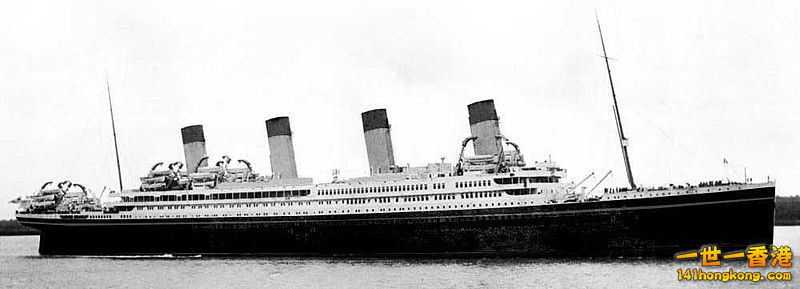 Artist\'s conception of Britannic in her intended White Star livery..jpg