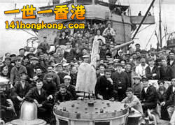 Some of the survivors aboard HMS Scourge.jpg