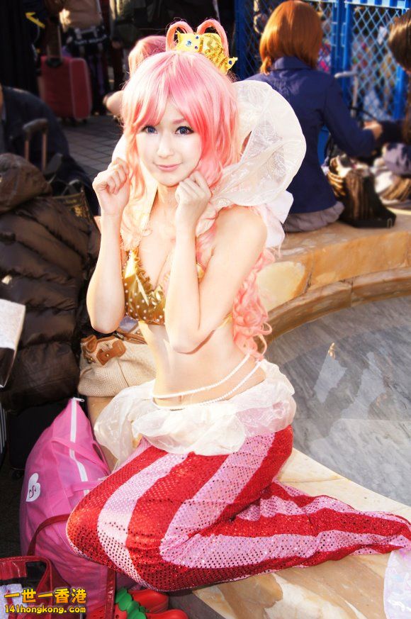 COSPALY海賊王人魚公主白星08.jpg