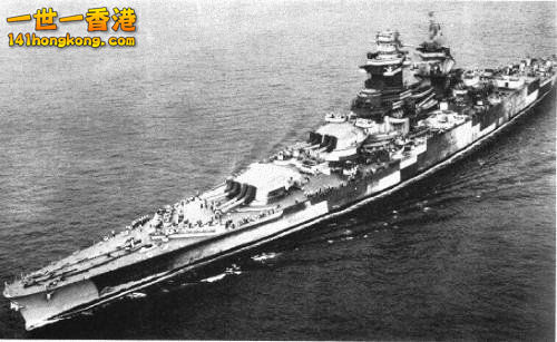 Richelieu in September 1943, after refit,.jpg