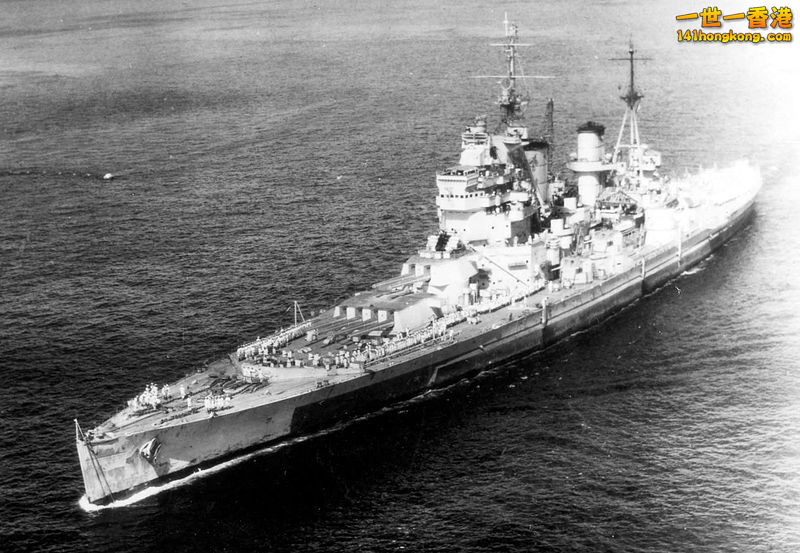 英王喬治五世號 1945年.jpg