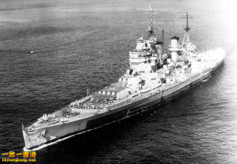 英王喬治五世號 1945年.jpg