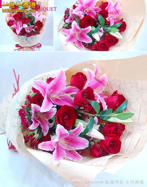 百合 12枝紅玫瑰  0.jpg