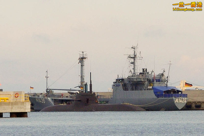 U33 in Tallinn harbor, Estonia.jpg
