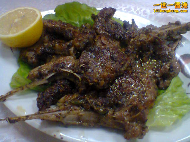 香草煎羊架