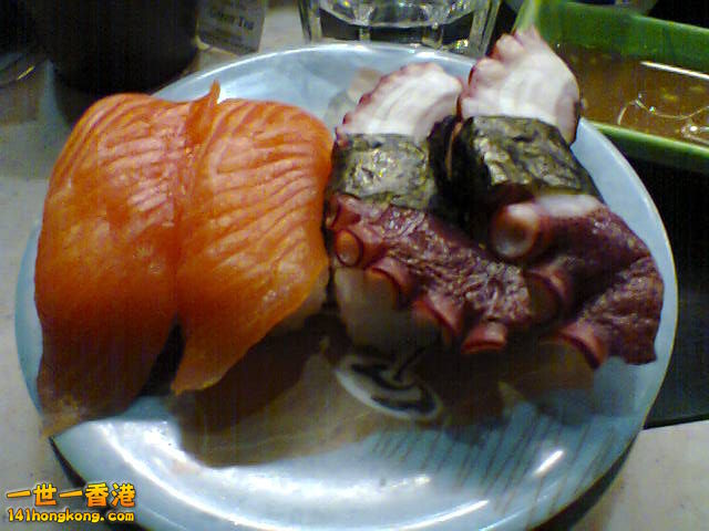 三文魚＋八爪魚壽司