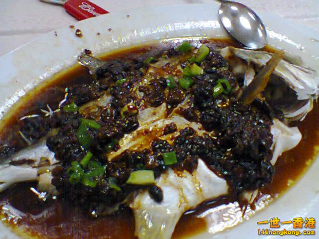 豉汁蒸倉魚－2