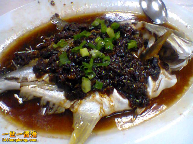 豉汁蒸倉魚－1