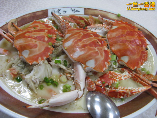 蛋白花鵰蒸蟹－1