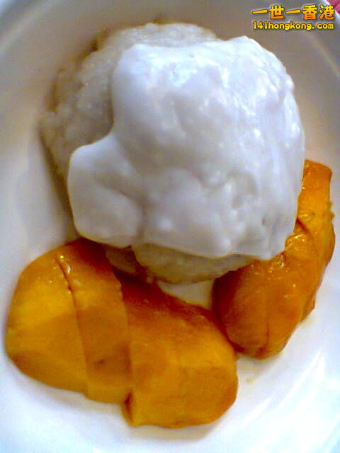 芒果椰青糯米飯－2