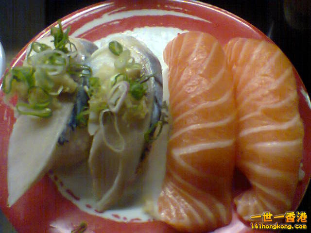 醋青魚三文魚壽司