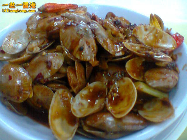 香辣醬爆炒花甲－1