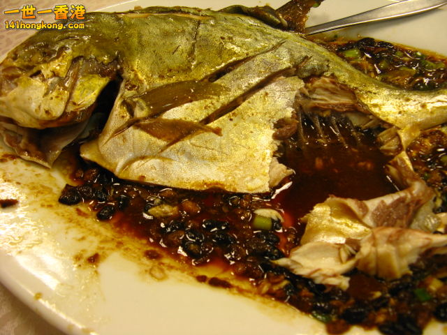 豉汁蒸倉魚－2