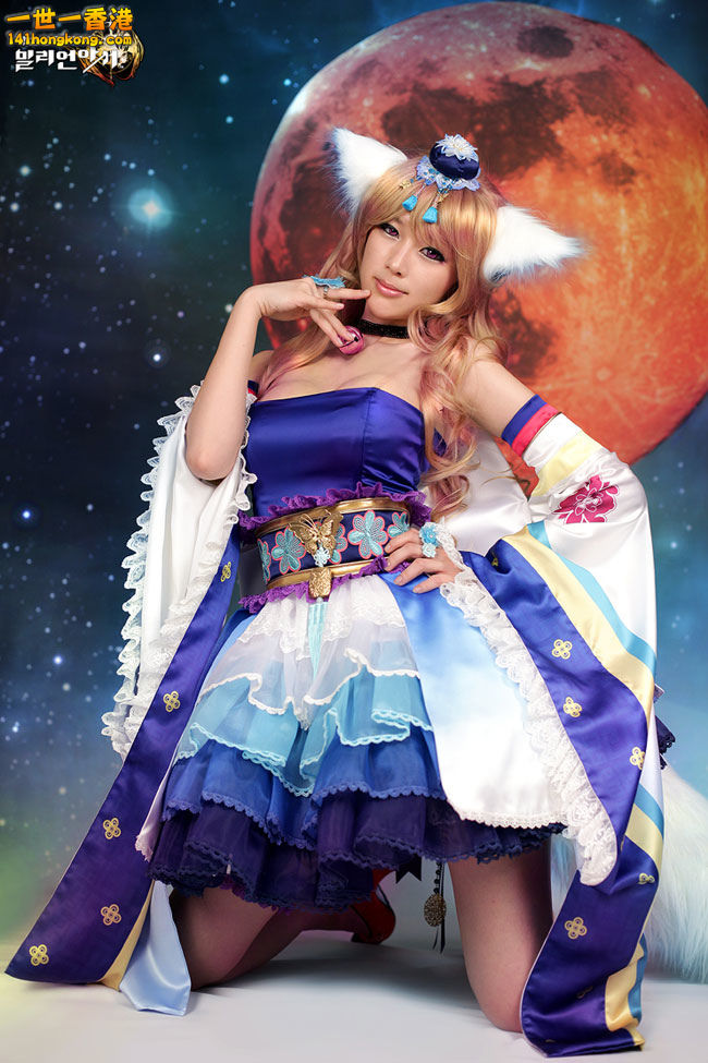 百萬亞瑟王 九尾狐by螺旋貓04.jpg