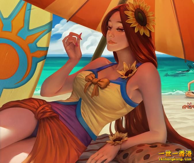 泳池狂歡 雷歐娜