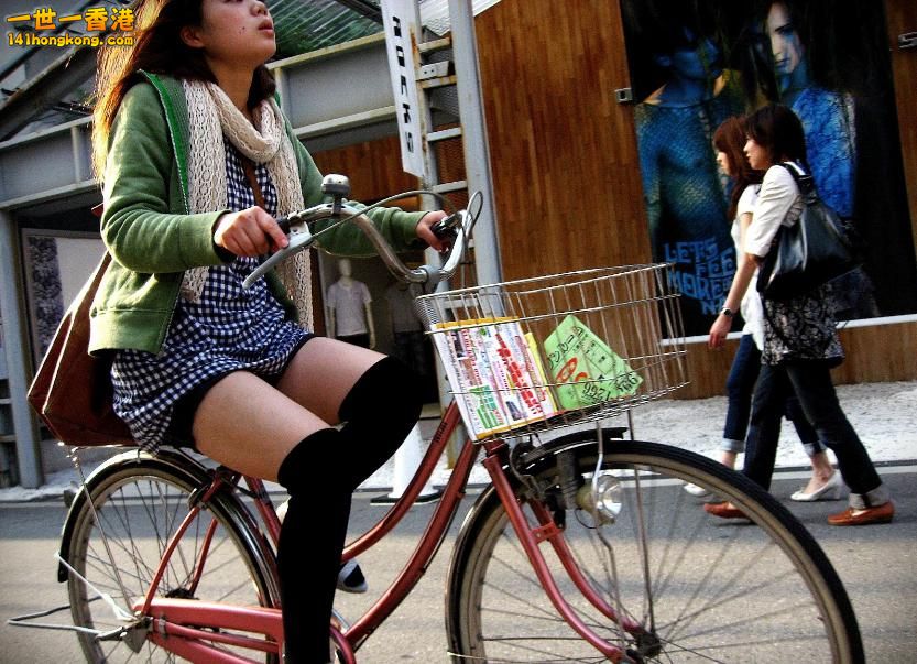 Cute Girl on Bike.JPG